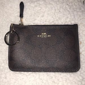 Coach keychain purse